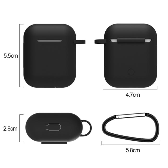 Bild 3, Komplett paket för dina AirPods - Svart
