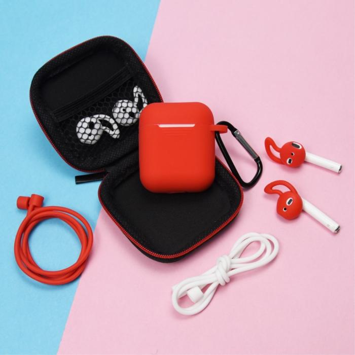 Bild 4, Komplett paket för dina AirPods - Svart