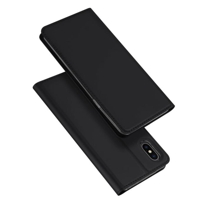 Bild 1, iPhone X/Xs - DUX DUCIS Skin Pro Fodral - Svart