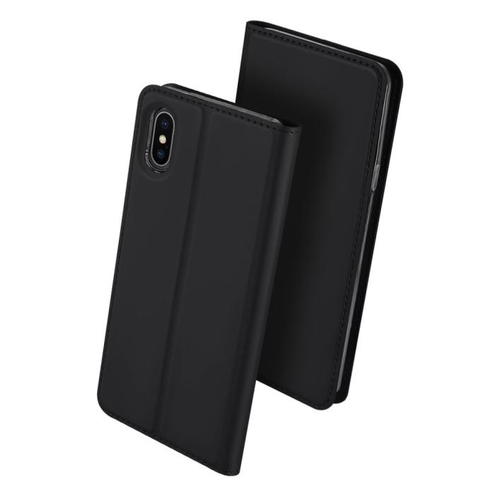 Bild 2, iPhone X/Xs - DUX DUCIS Skin Pro Fodral - Svart
