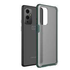 OnePlus 9 - Armor Shockproof Hybrid Skal - Grön
