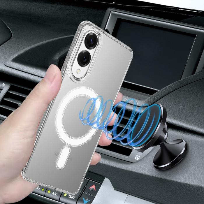 Bild 4, Samsung Galaxy S25 Edge Skal MagSafe Hybrid Transparent