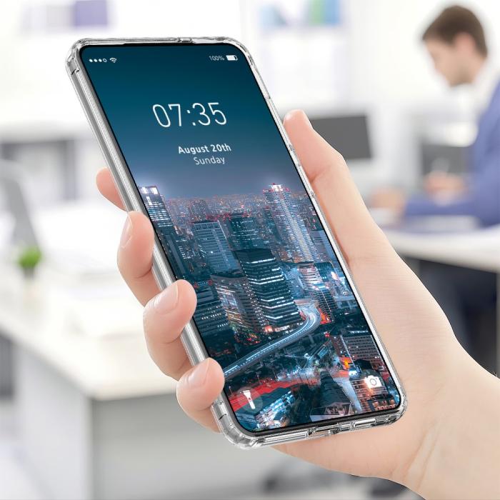 Bild 5, Samsung Galaxy S25 Edge Skal MagSafe Hybrid Transparent