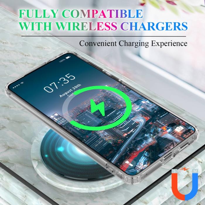 Bild 6, Samsung Galaxy S25 Edge Skal MagSafe Hybrid Transparent