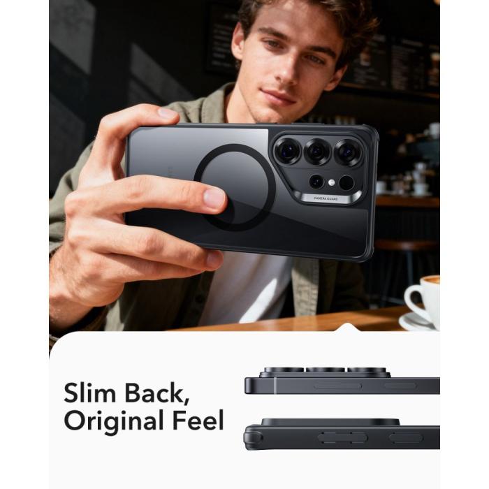 Bild 4, ESR Galaxy S26 Ultra Skal MagSafe Classic Hybrid Transparent/Svart