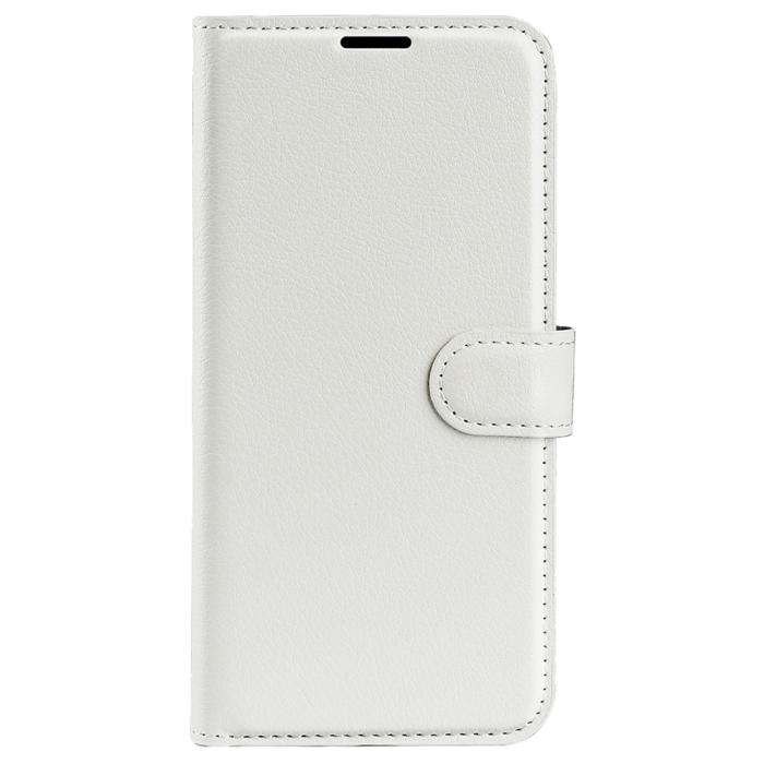Bild 5, Xiaomi 14 Fodral Litchi Läder Vit