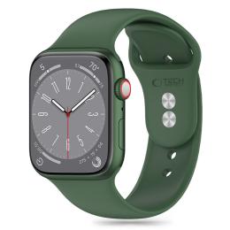 Tech-Protect Apple Watch 42/44/45/46/49 mm Armband Silikon Olive