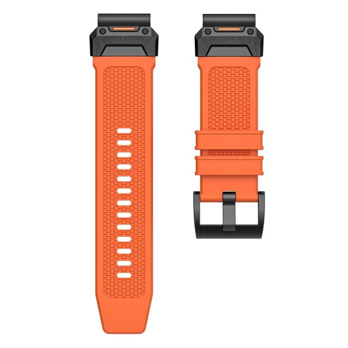 Bild 3, Fenix 5/5X/6X/7X 26 mm Klockarmband Robust Orange