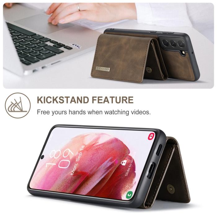 Bild 5, DG.MING Samsung Galaxy S22 Plus Skal 2in1 Magnetisk Avtagbart Kortfack