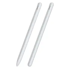 Apple Pen 2 / Pro Skal Liquid Silikon Anti-Slip Vit