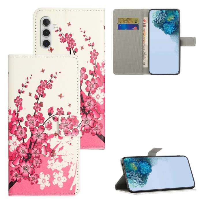 Bild 4, Samsung Galaxy A35 5G Fodral Med Tryck Plommonträd