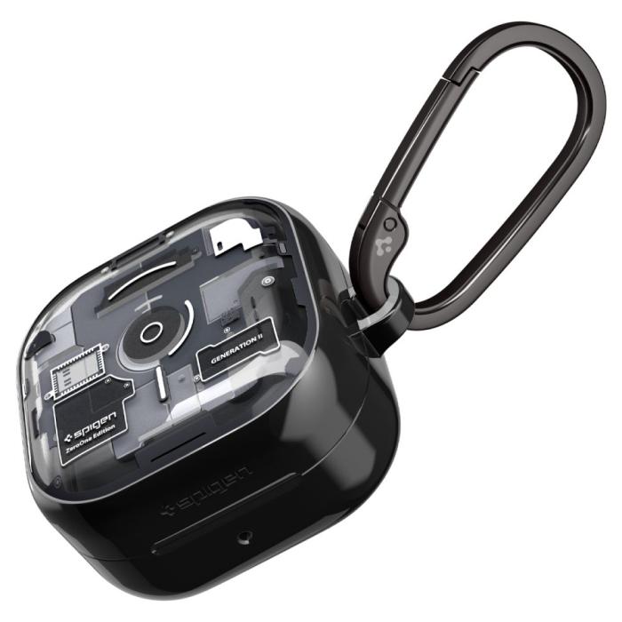 Bild 5, Spigen Galaxy Buds 4/4 Pro Skal Ultra Hybrid Zero One Svart