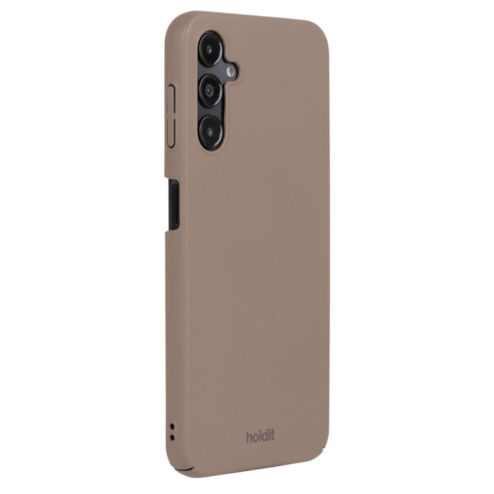 holdit Samsung Galaxy A14 5G Mobilskal Slim Mocha Brown