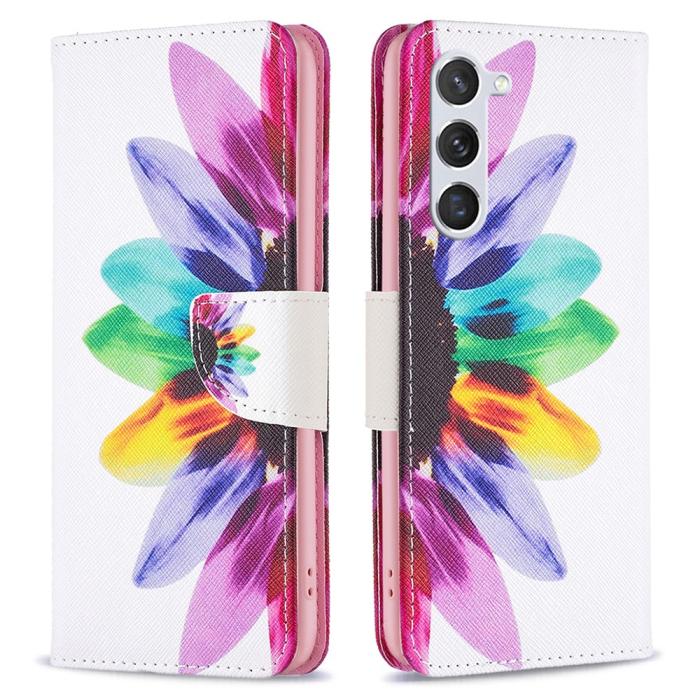 Bild 1, Samsung Galaxy S24 Fodral Med Tryck Solros