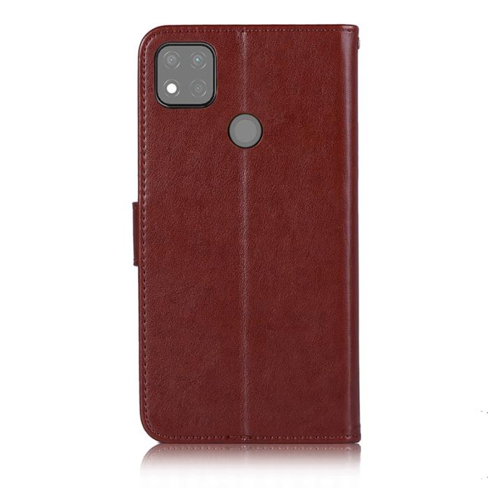 Bild 3, Xiaomi Redmi 9C Fodral Owl Dream Catcher Brun