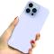 IMAK iPhone 13 Pro Max Skal Skin Touch TPU Lila