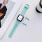 Apple Watch 41/40/38 mm Armband Silikon Cyan