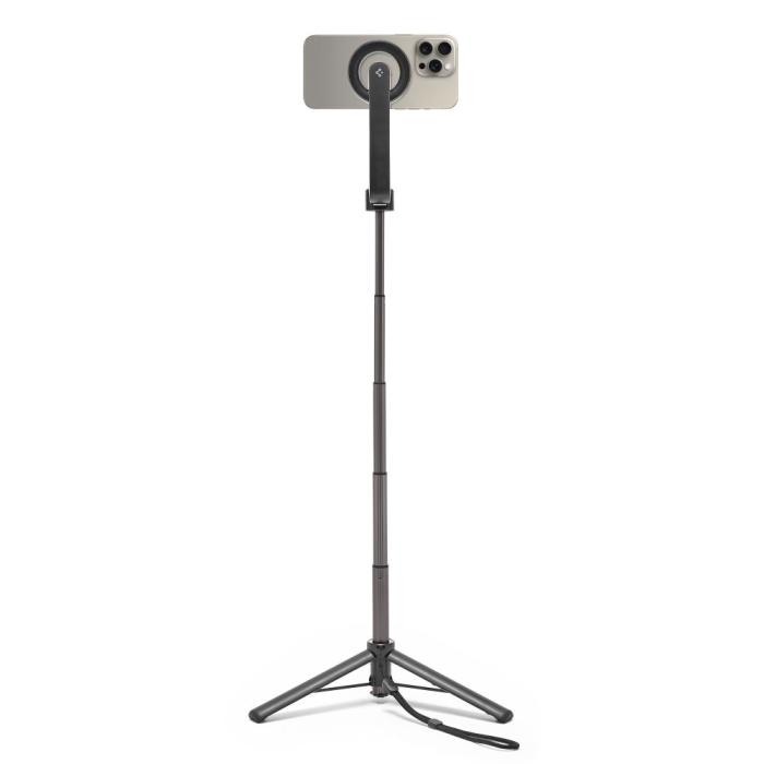Bild 6, Spigen 74 cm MagSafe Bluetooth Selfiestick Tripod Svart