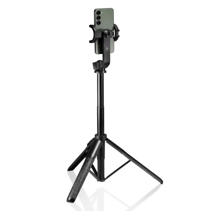 Bild 3, Spigen 161 cm MagSafe Bluetooth Selfiestick Tripod Svart