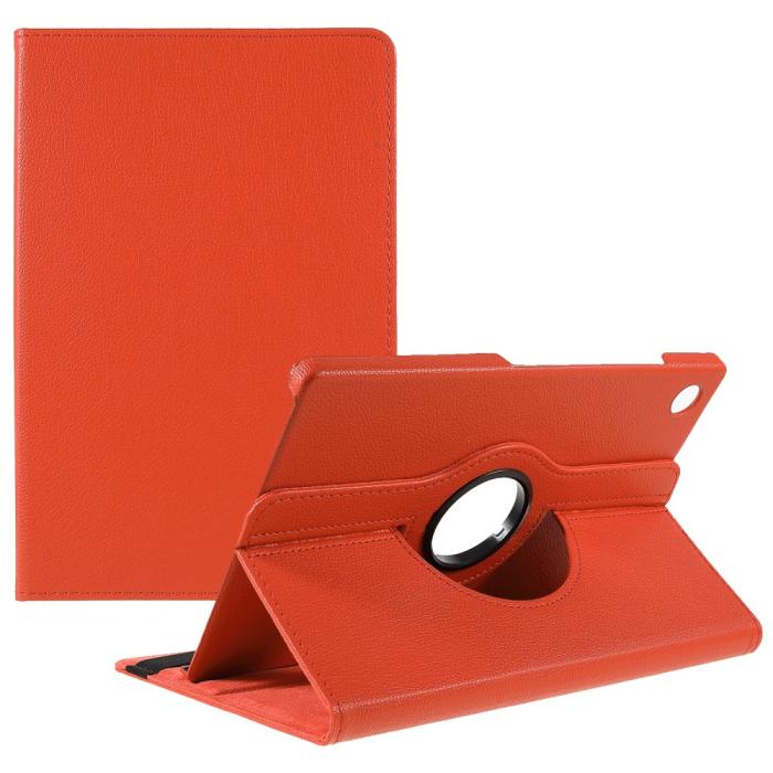 Bild 1, Samsung Galaxy Tab A8 10.5 (2021) Fodral 360° Rotation Orange