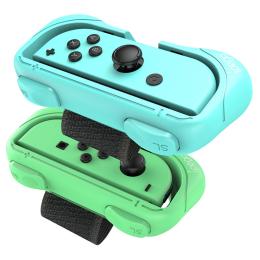 iPega 2-PACK Armband Med Fäste För Joy-Con Grön/Blå