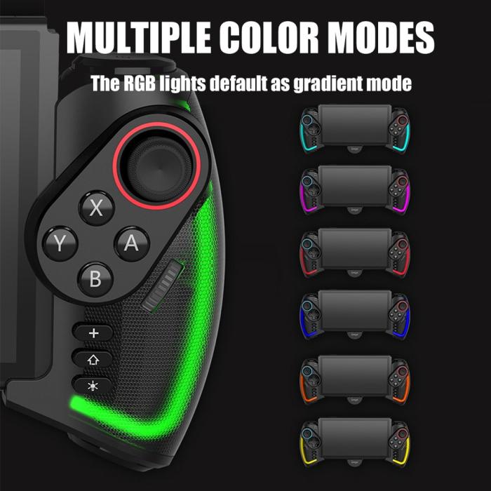Bild 6, iPega Nintendo Switch / OLED Joystick Handkontroll Med RGB