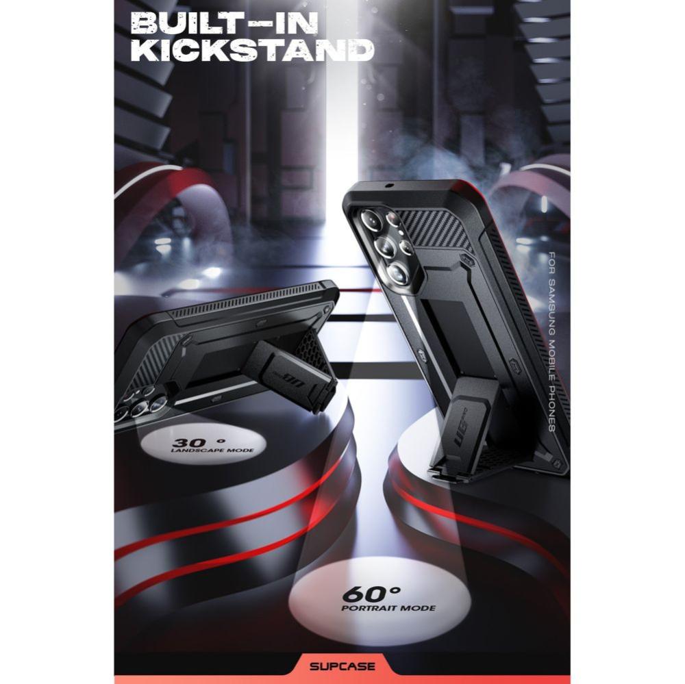 Supcase Samsung Galaxy S22 Ultra Skal 2-SET Unicorn Beetle Pro Svart