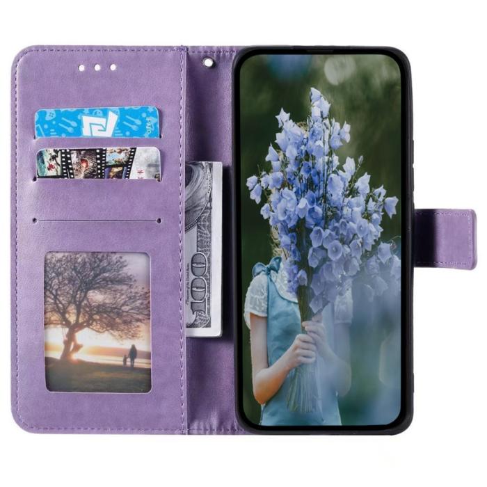 Bild 2, Sony Xperia 10 VI Mandala Läder Fodral Lila