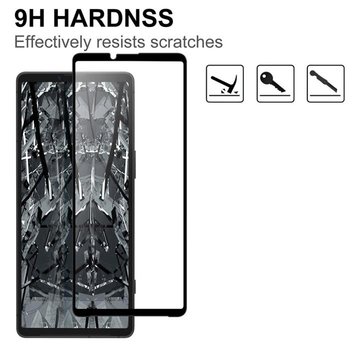 Bild 3, Sony Xperia 10 VI Heltäckande Skärmskydd Transparent