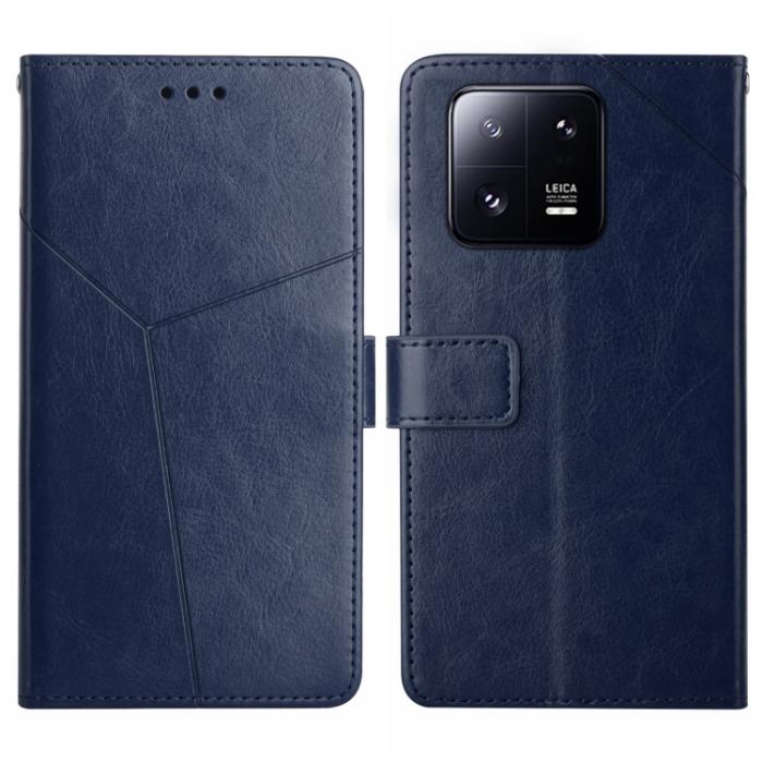 Bild 1, Xiaomi 13 5G Fodral Y-Design Läder Blå