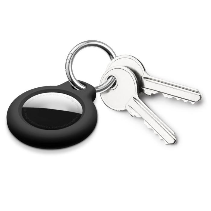 Bild 4, Tech-Protect Apple AirTag 2/1 2-PACK Hållare Rough Svart