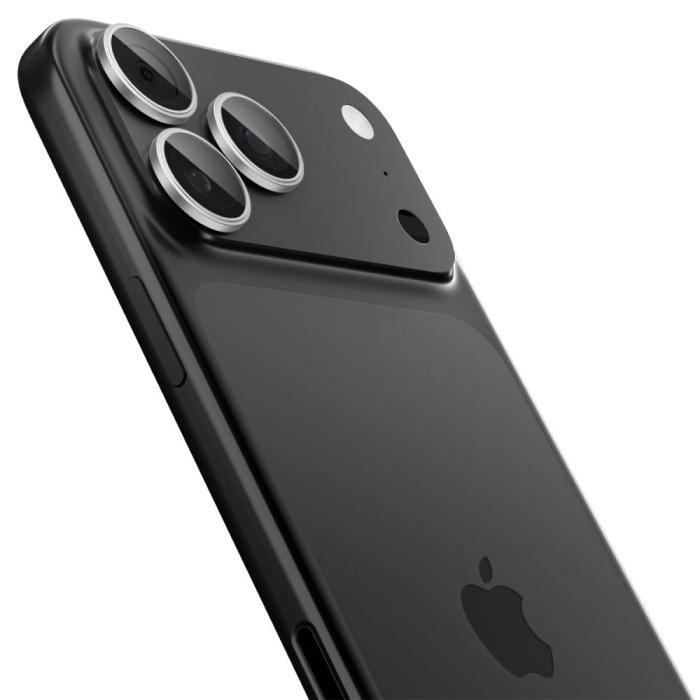 Bild 3, Spigen iPhone 17 Pro/Pro Max/16 Pro/Pro Max 2-PACK Linsskydd GLAS.tR 