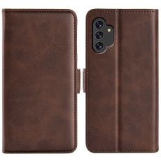 Samsung Galaxy A13 4G Fodral Magnetisk Stängning Brun