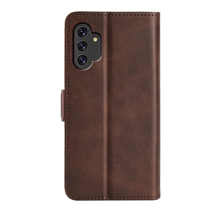 Bild 3, Samsung Galaxy A13 4G Fodral Magnetisk Stängning Brun