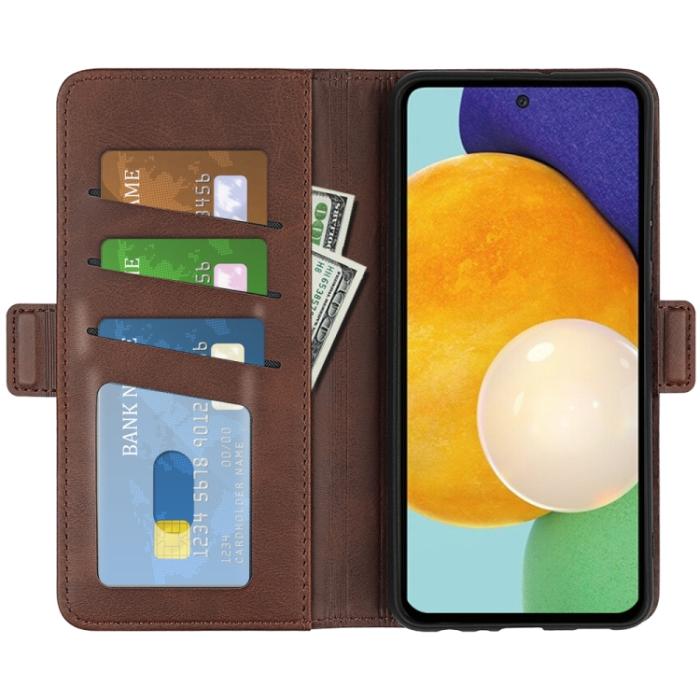 Bild 4, Samsung Galaxy A13 4G Fodral Magnetisk Stängning Brun