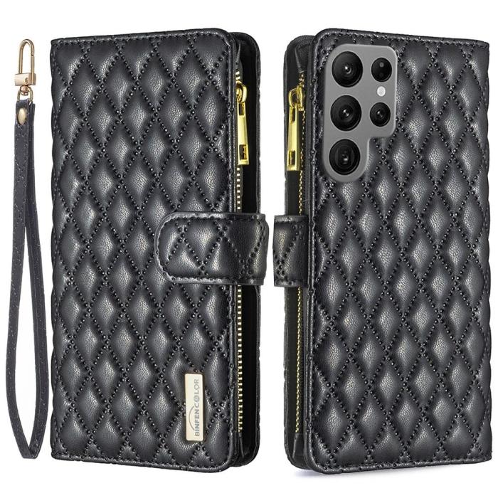 Bild 1, Samsung Galaxy S23 Ultra Fodral Diamond Multifunktionell Svart