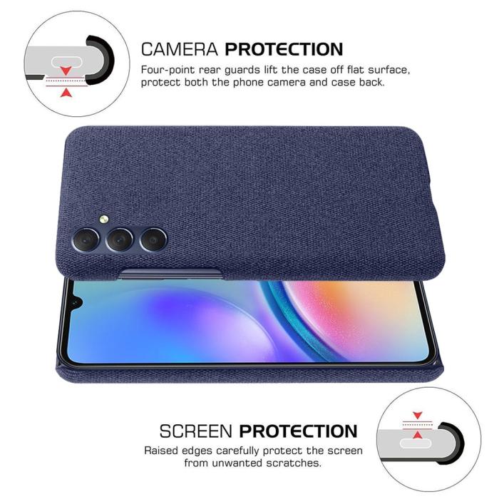 Bild 5, Samsung Galaxy A05s 4G Skal Nylonbelagt Blå