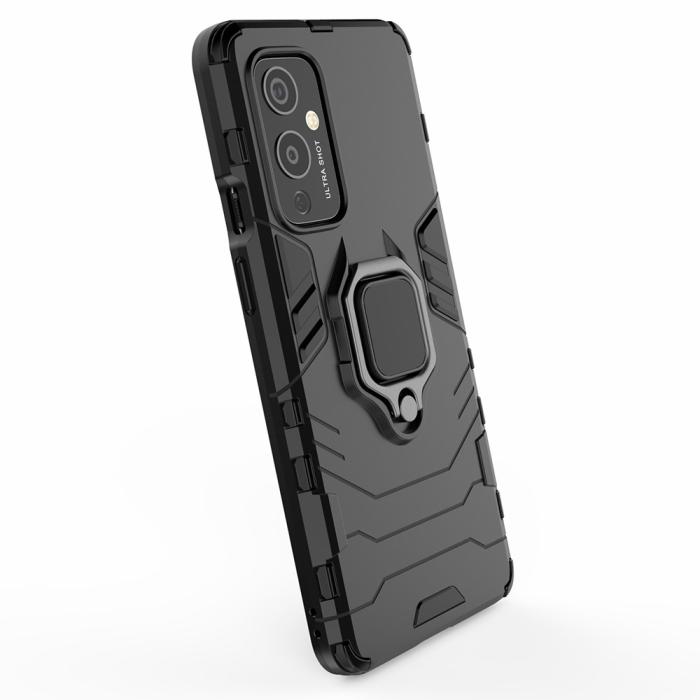 Bild 5, OnePlus 9 - Hybrid Ring Skal - Svart