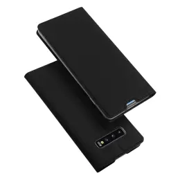 Samsung Galaxy S10 - DUX DUCIS Plånboksfodral - Svart