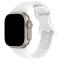 Silikon Armband Butterfly Apple Watch 41/40/38 mm (M/L) Vit