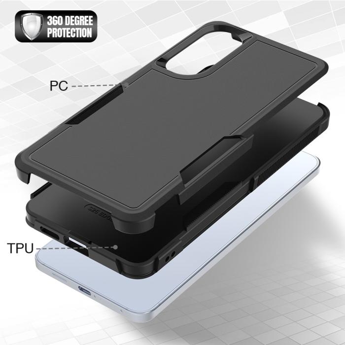 Bild 4, Samsung Galaxy S25 Edge Skal Extreme Shockproof Hybrid Svart