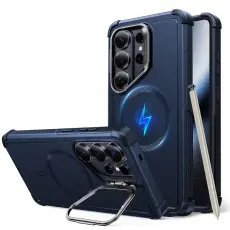 ESR Samsung Galaxy S26 Ultra Skal MagSafe CyberTough Kickstand Bl&aring;