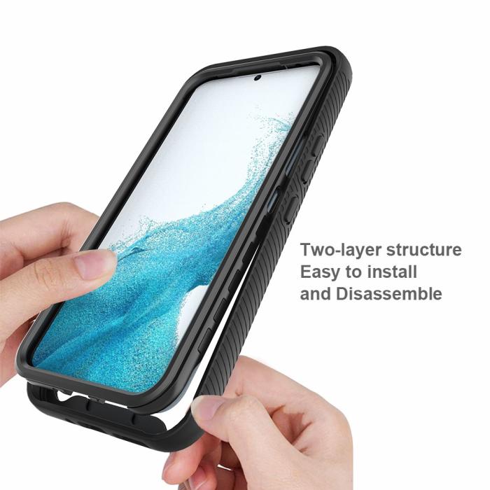 Bild 3, Samsung Galaxy A54 5G Skal 360 Hybrid Svart