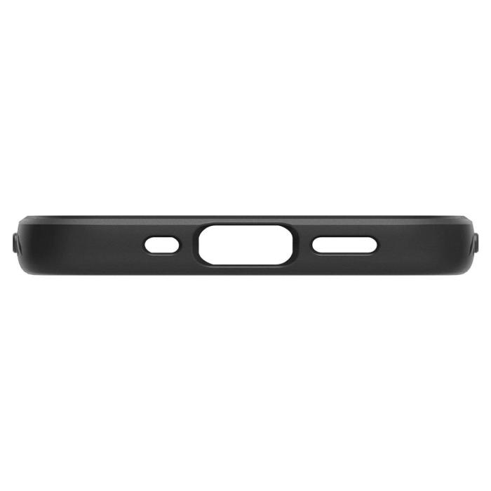 Bild 6, Spigen iPhone 12 Mini Skal Liquid Air Matt Svart