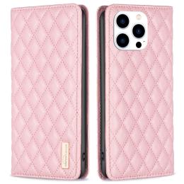 iPhone 16 Pro Max Fodral Diamond Flip Rosa