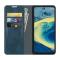 Nokia XR20 Fodral Skin Touch Flip Läder Blå