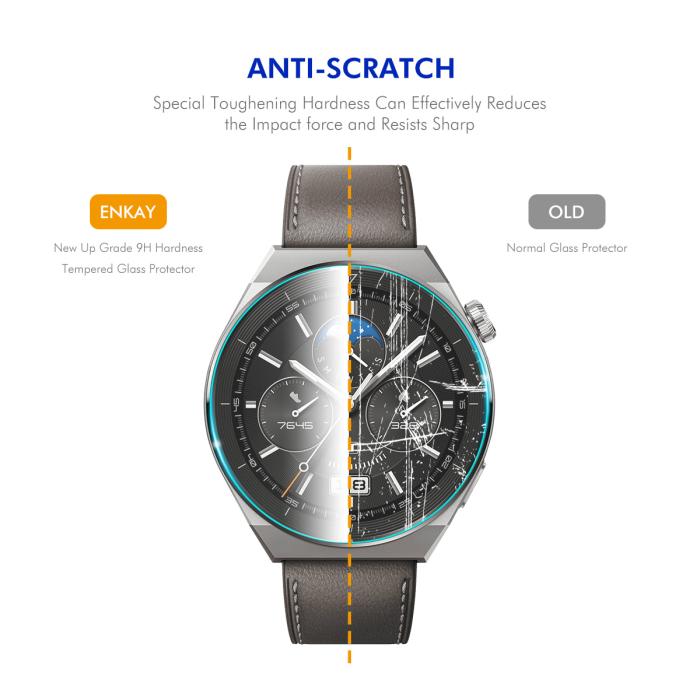 Bild 5, ENKAY Samsung Galaxy Watch 8 44 mm Skärmskydd