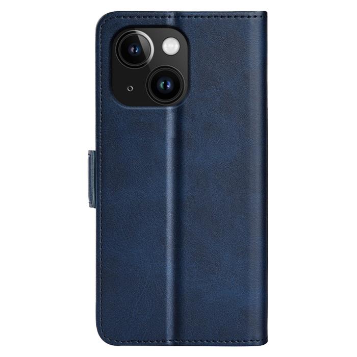 Bild 6, iPhone 15 Fodral Med Magnetisk Stängning Blå