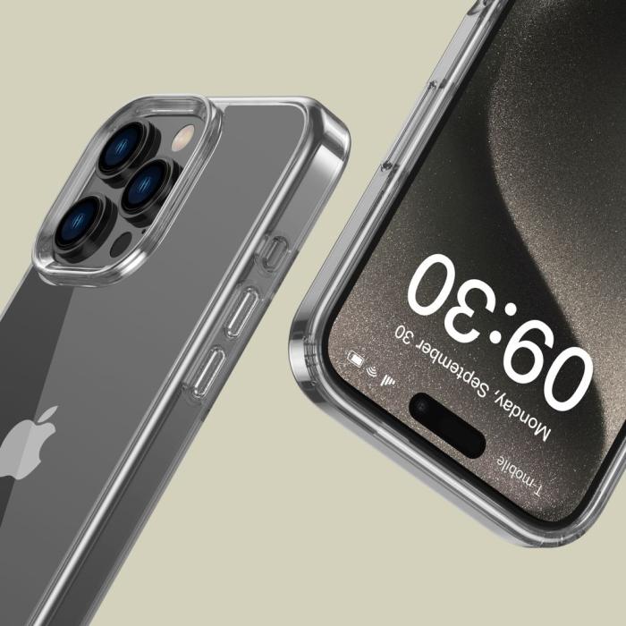 Bild 3, Tech-Protect iPhone 16 Pro Max Skal FlexAir Hybrid Transparent
