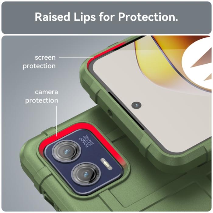 Bild 5, Motorola Moto G73 5G Skal Robust Grön